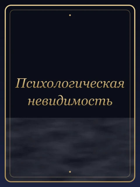 Психологическая невидимость